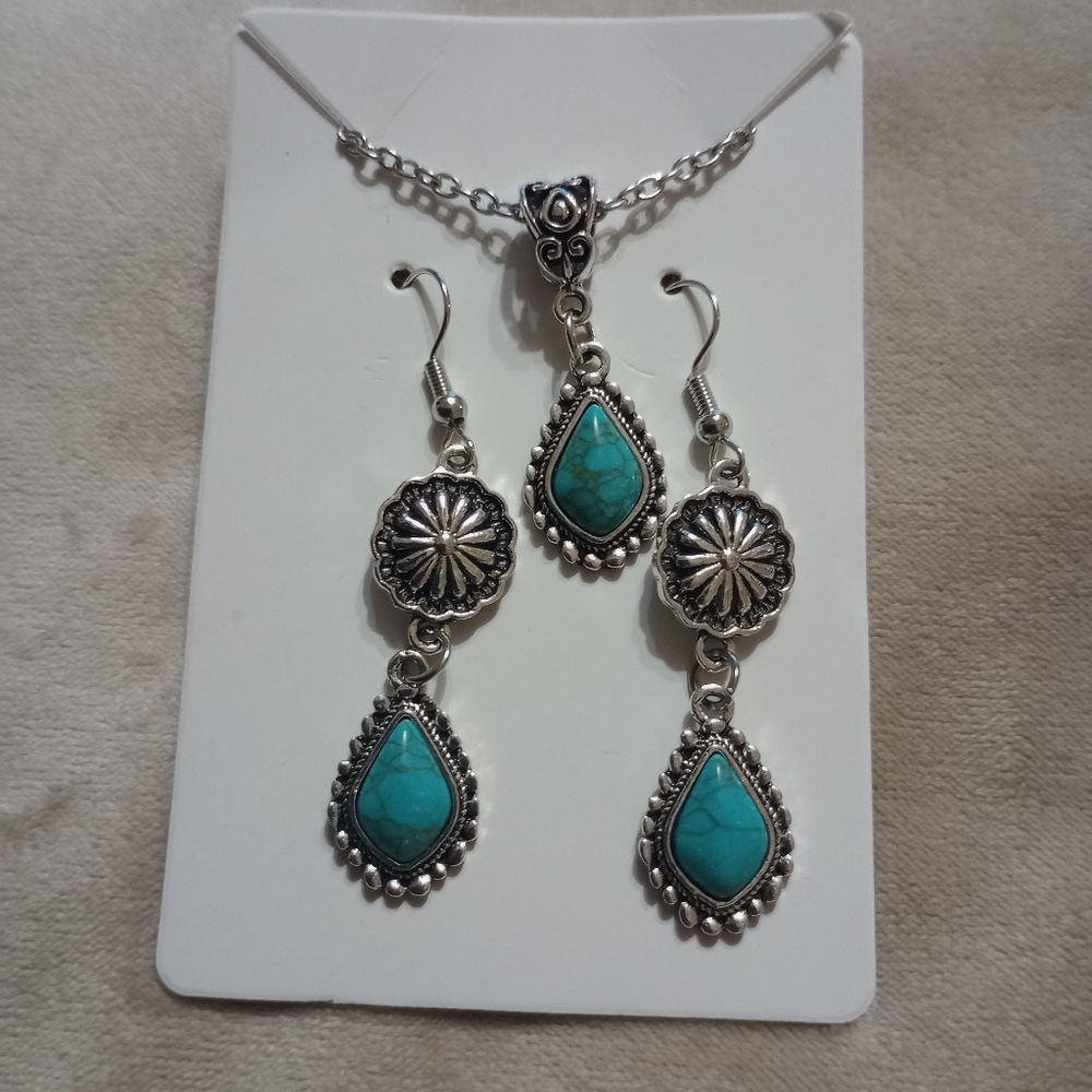 Turquoise Jewelry Set